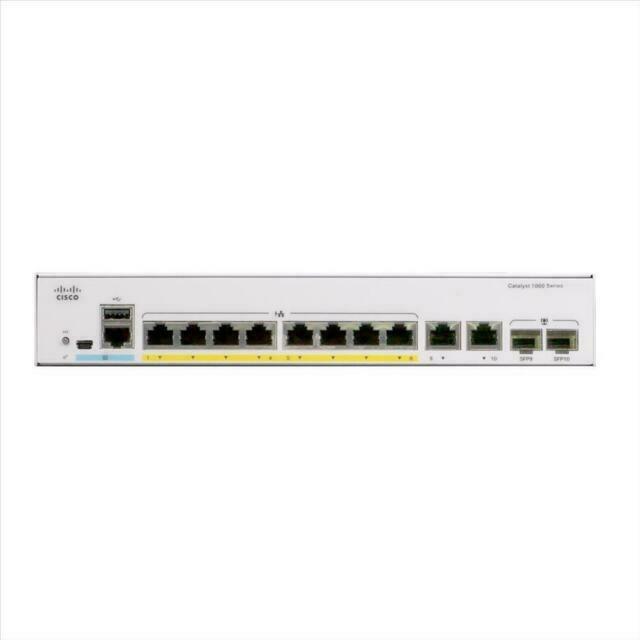 8-Port Gigabit Ethernet Switch CISCO C1000-8T-2G-L