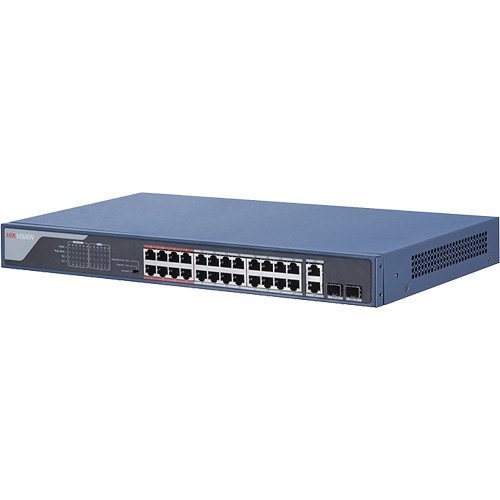 16 Port Fast Ethernet Smart PoE Switch HIKVISION DS-3E1318P-SI