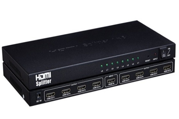 Bộ chia tín hiệu HDMI Splitter 1 ra 8 Full HD 1080P