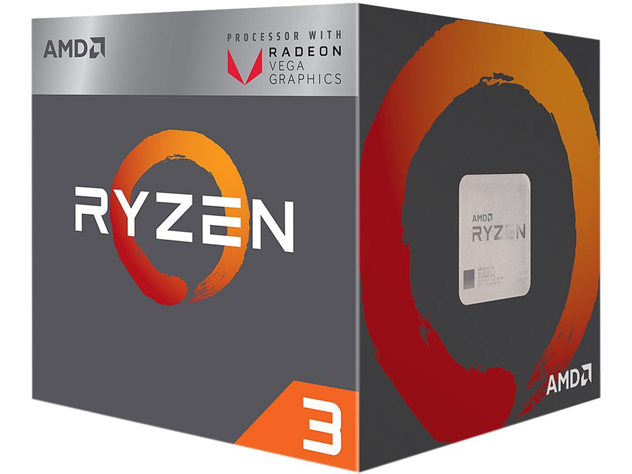 AMD RYZEN 3 2200G Quad-Core 3.5 GHz (3.7 GHz Turbo)